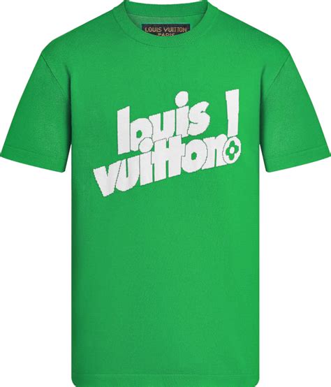 louis vuitton shirt green